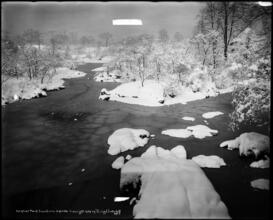 Central Park Snow Scene