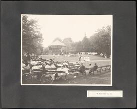 The Music Stand, Bronx Park [Parks of the Bronx, 1904.]