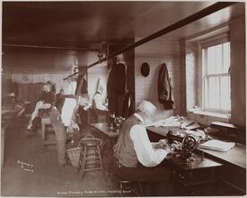 Charities, Kings County Alms House, Tailors Shop.