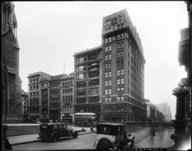 Fifth Av. & 51 St., S.W. cor.