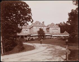 Tuxedo Park, N.Y., Residences, Churches, Depot, Boating.