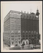 Seamen's Church Institute, 25 South St., The Bldg. from across the Park.