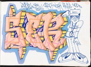 SER [Page in Spider's black book.]
