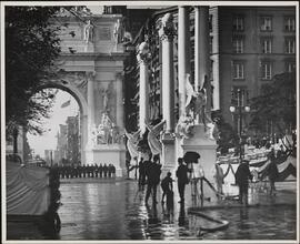 End of Dewey's Parade