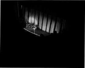 Swing Band Contest Sponsored by LOOK [Band performing on stage.]