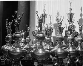 Swing Band Contest Sponsored by LOOK [Trophies.]