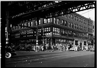 Under the "El" Tracks.
