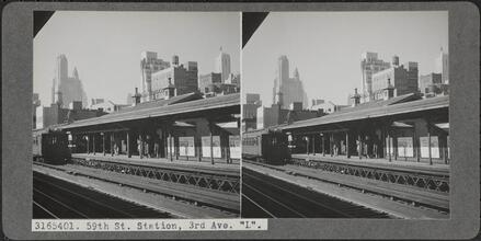 3165401. 59th St. Station, 3rd Ave. "L".