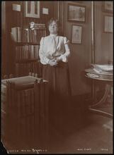 Portrait, Minnie Maddern Fiske in Her Room.
