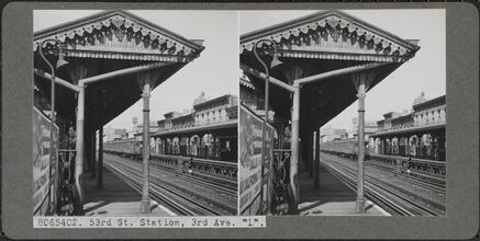 8065402. 53rd St. Station, 3rd Ave. "L".
