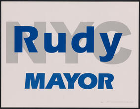 Rudy - NYC - Mayor