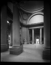 Hall of Renaissance on the third floor of the Brooklyn Institute of Arts and Sciences.