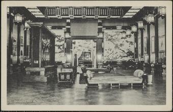 Japanese Pavilion. New York World's Fair 1939. The Grand Hall.