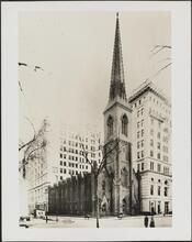 East 24th Street and Madison Avenue, southeast corner. Madison Square Presbyterian Church