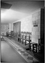 West side Y.M.C.A. Chair detail - Billiards room.