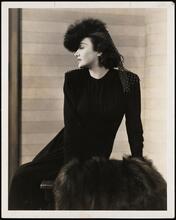 [Katharine Cornell as Linda Easterbrook (Linda Paige) in "No Time for Comedy".]