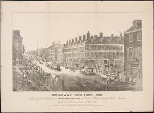 Broadway, New-York, 1836