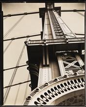 Manhattan Bridge, Looking Up