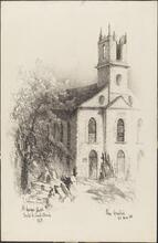 Taking away St. George's Chapel, erected by Trinity Church in 1749