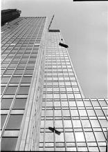 Park Avenue [Construction of the Seagram Building.]