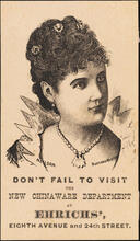 Don't Fail to Visit the New Chinaware Department at Ehrichs'