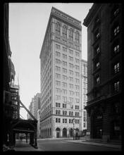 5th Avenue and 43rd Street. Postal Life Building, general exterior.