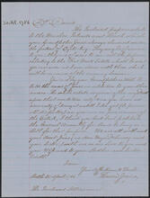 Letter from Thomas Jones to David Richard Floyd, April 20, 1786