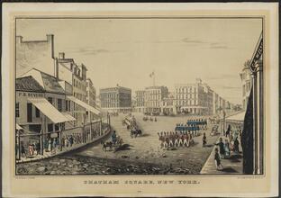 Chatham Square, New York.