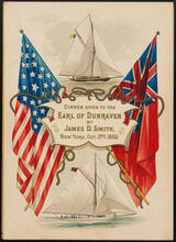 Dinner Given to the Earl of Dunraven by James D. Smith