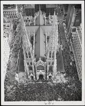 [St. Patrick's Cathedral on Easter Sunday.]