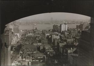 View from Hotel Vanderbilt window, looking east.