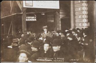 [Suffrage meeting.]