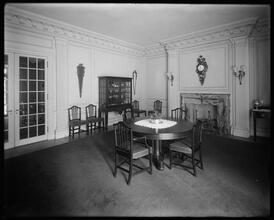 12 East 71st Street. C. C. Auchincloss residence, interior.