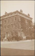 [Northwest corner of 5th Avenue and Washington Square North.]