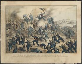 The Storming of Fort Donelson.