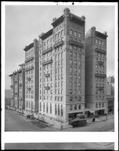 West 110th Street and Broadway. New Hendrick Hudson Apartment House.