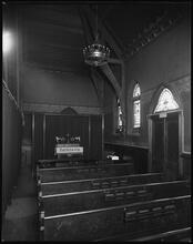 East Houston Street. St. Augustine Trinity Parish, side chapel interior.