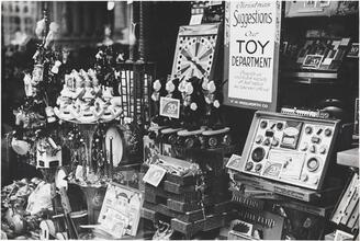 [Woolworth's window display.]
