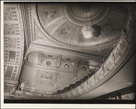 Fifth Avenue Theatre, Showing Chandelier, Rotunda, and Second Balcony
