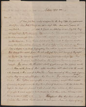 Letter from Peter Augustus Jay to Peter Jay Munro, April 7, 1803