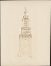 East 57th Street and Park Avenue. Brisbane Building. Artist rendering