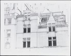 [Demolition of Brokaw mansion.]