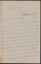 Letter to Anne Charlotte McAdam, 1850