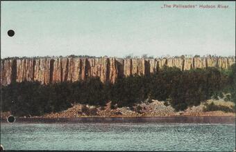 "The Palisades" Hudson River.