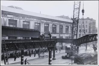 [Third Avenue El from Cooper Union.]