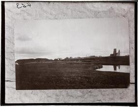 Ribe and the Castle Hill, 1904.