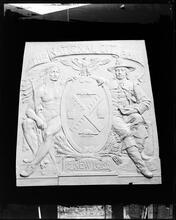 National City Bank. Relief ceiling zodiac.