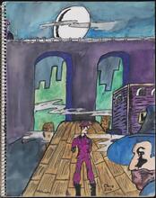 [Page in Daze's sketchbook.]