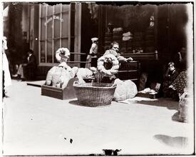 Stale Bread Vendor, Mulberry Bend.