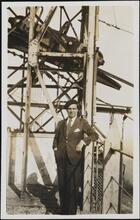 [Jacob Ben-Ami at a construction site.]